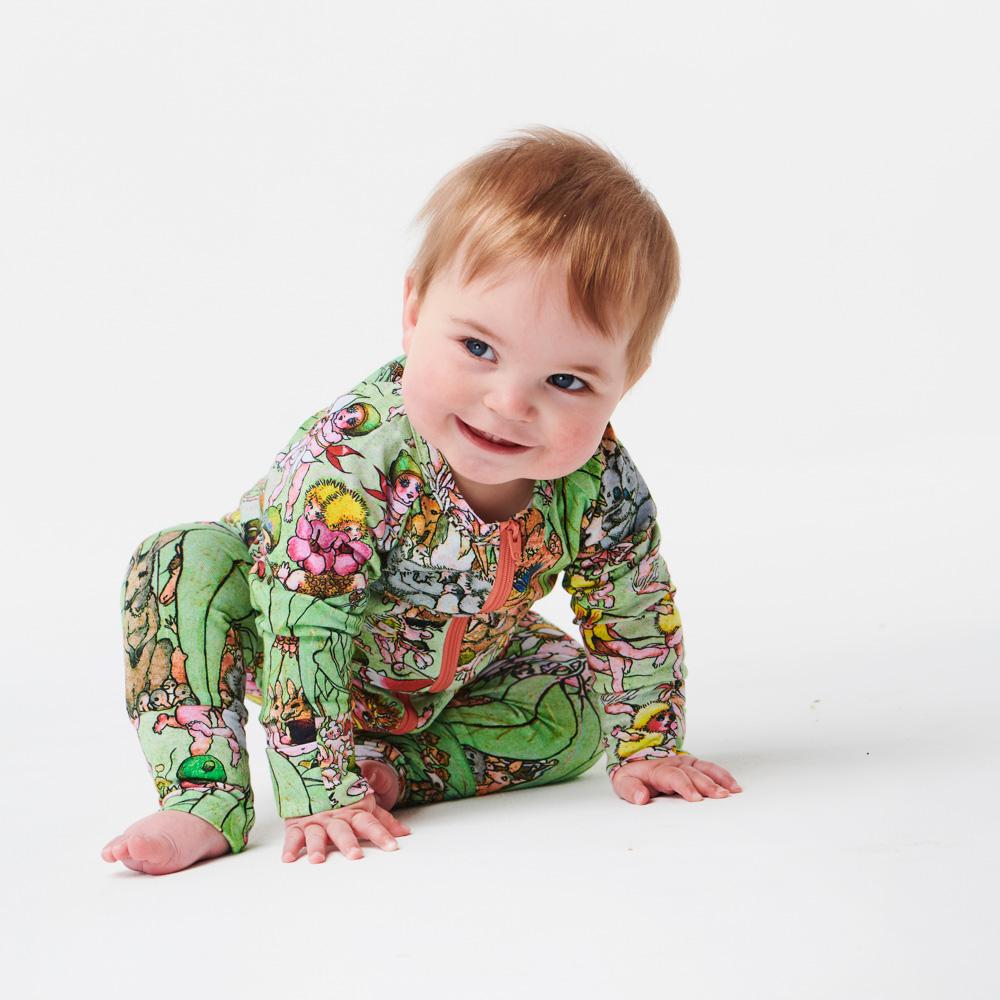 Organic Cotton Zip Romper for Babies - Soft & Comfortable One-Piece Outfit for Playtime, Daycare & Family Outings