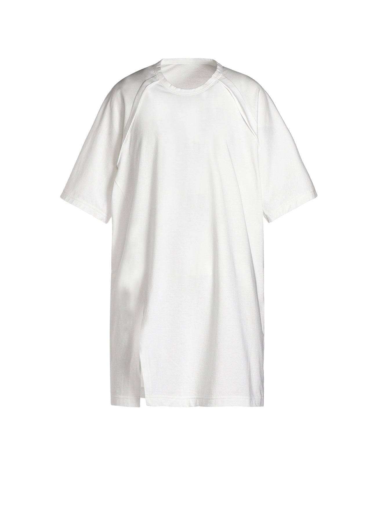 Soft Cotton Jersey Raglan Slit T-Shirt for Women - Comfortable & Stylish Casual Wear for Everyday Outfits