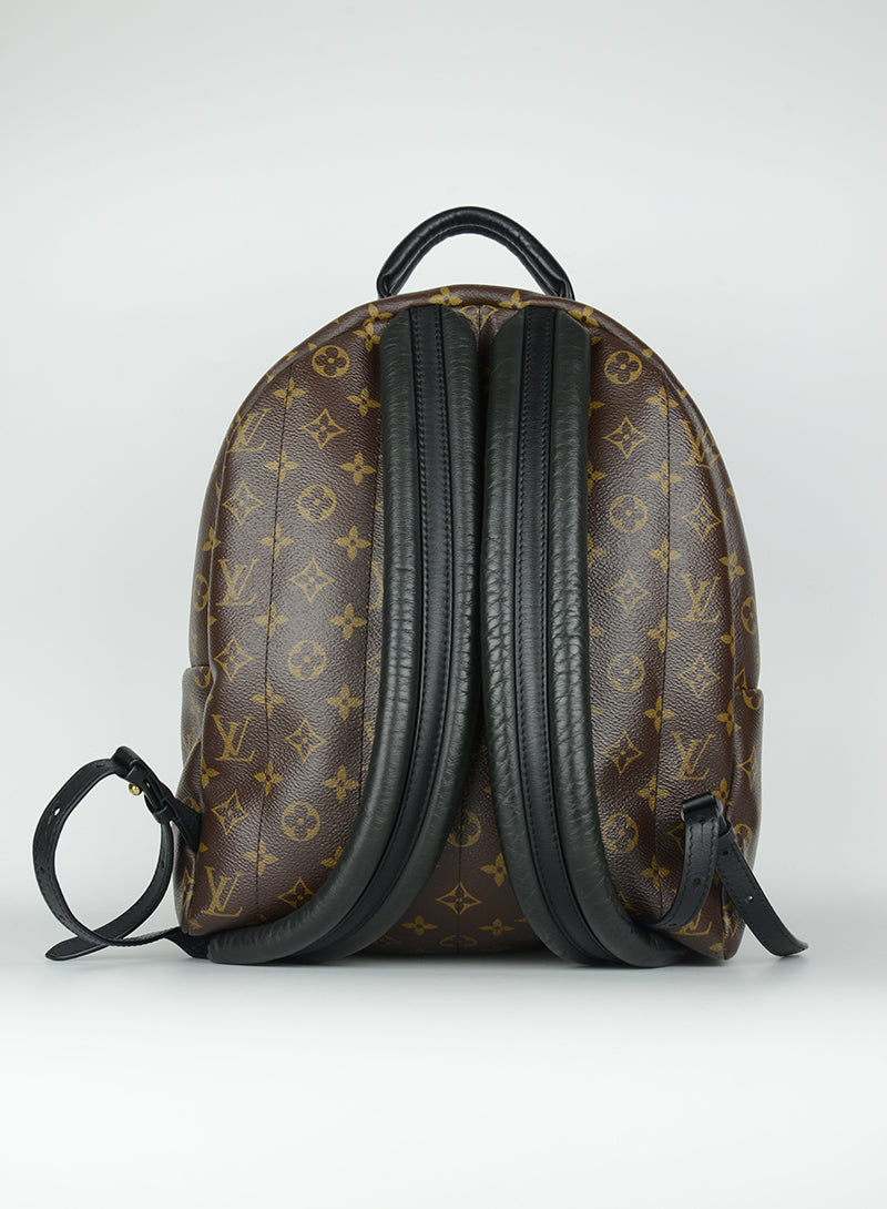 Brown Monogram Backpack for Women & Men - Stylish & Durable Daypack for Travel, Work, School & Outdoor Adventures