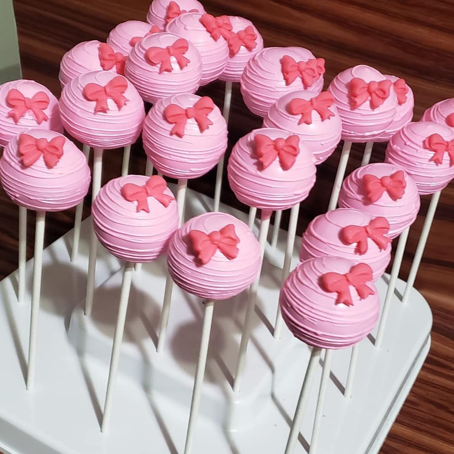 AIMEIKI 2-Pack Mini Bow Silicone Fondant Molds for Cake Decorating, Chocolate, Candy & DIY Crafts - Perfect for Birthday Cakes, Cupcakes, Cookies and Party Desserts