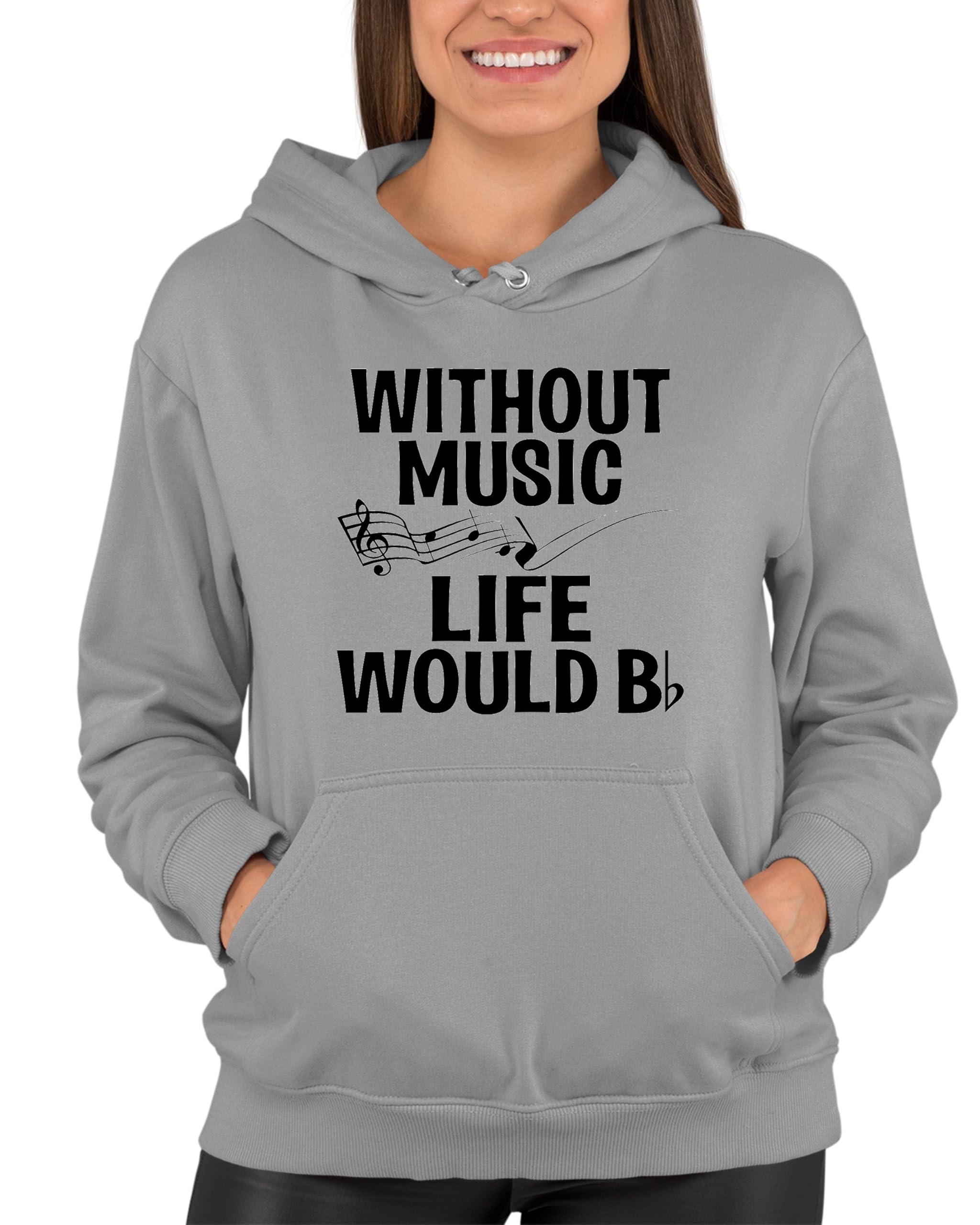 Funny Music Lovers Sweatshirt Hoodie for Men & Women - 