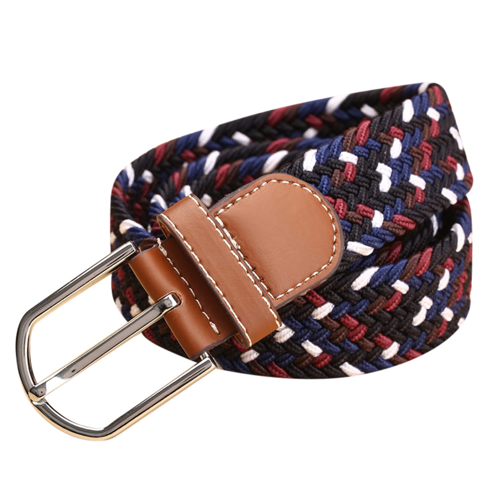 Premium Western Leather Belts for Men & Women - Big & Tall Sizes - Fashionable Stretch Dress & Pants Waist Belt for Casual & Formal Wear