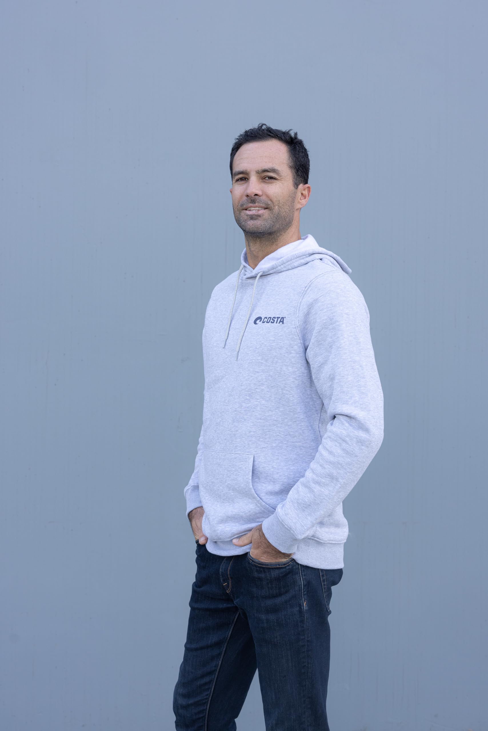 Costa Del Mar Palm Beach Hoody - Lightweight & Comfortable Men's Hooded Sweatshirt for Outdoor Activities & Casual Wear