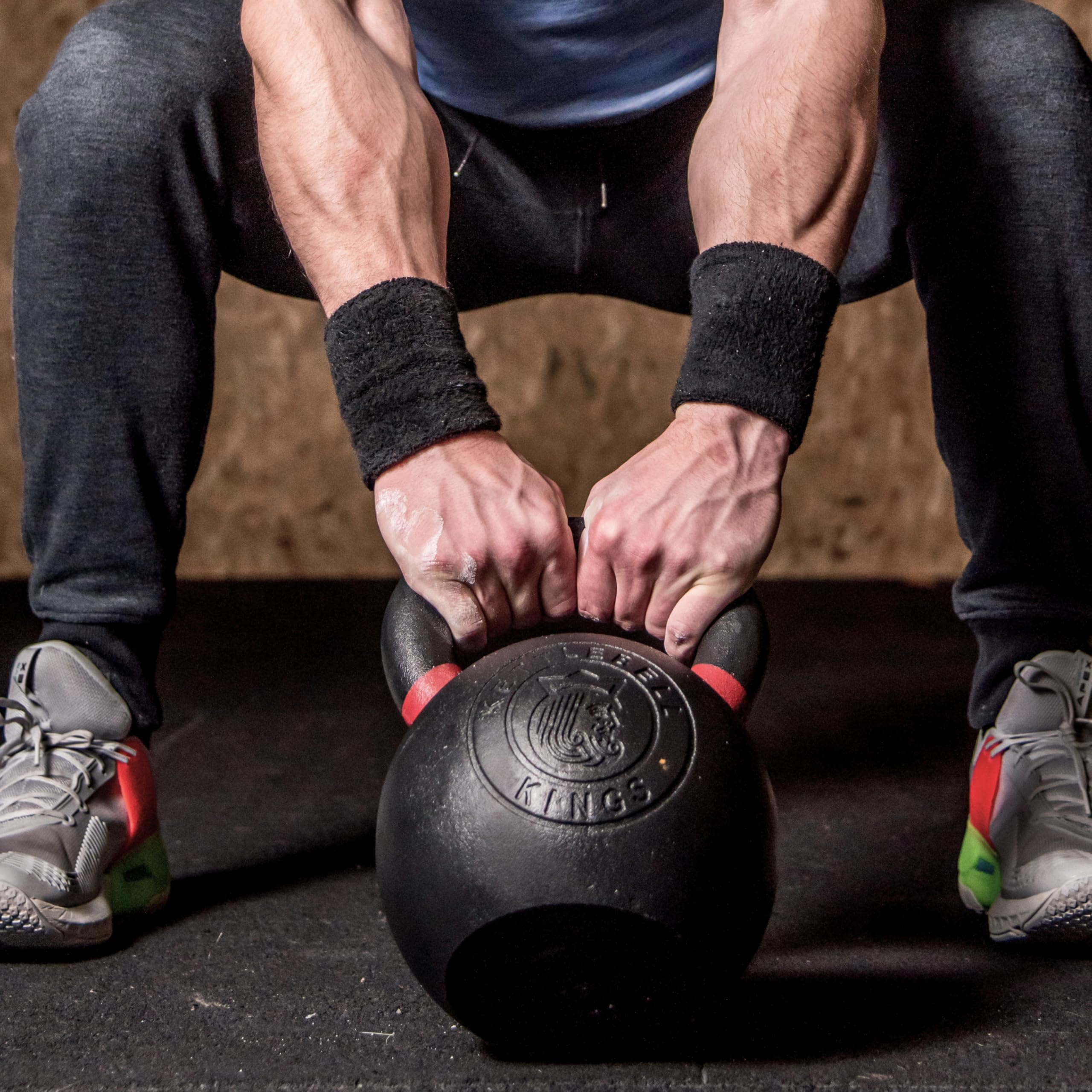 Kettlebell Kings Powder Coated Kettlebell Weights 9-97 lbs - Premium Strength Training Equipment for Men & Women - Durable Home Gym Weights for CrossFit, HIIT & Functional Fitness Workouts