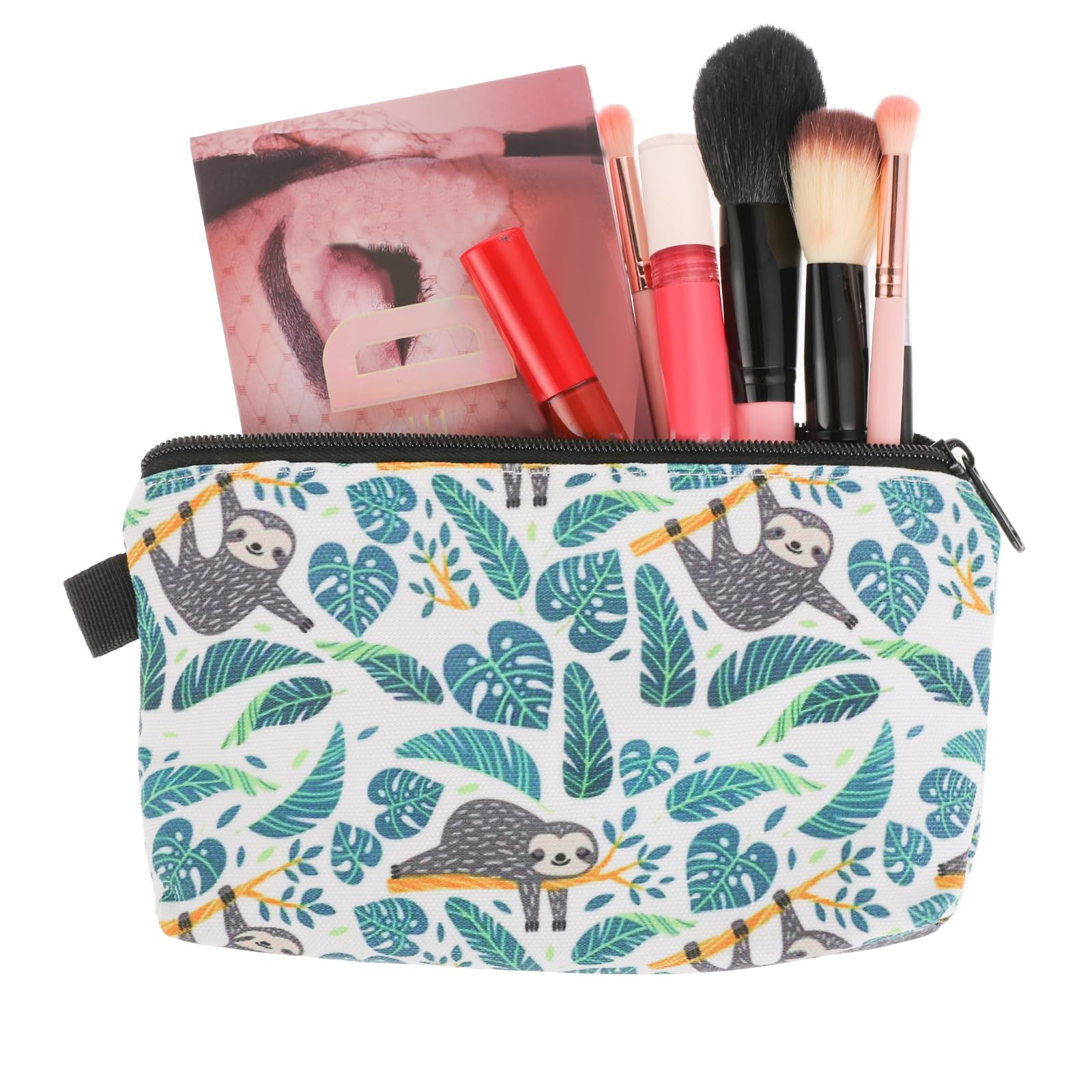Waterproof Sloth Makeup Bag for Women - Travel Toiletry Organizer & Gift