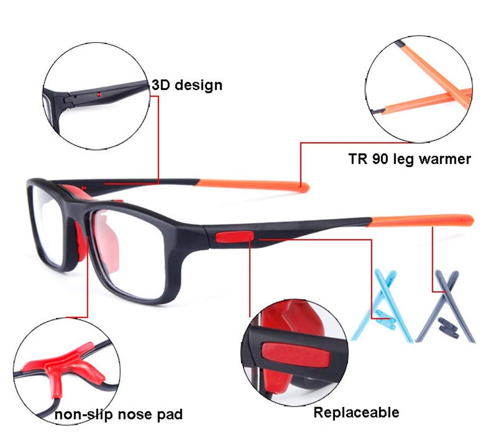 Best Sports Goggles for Men - Protective Safety Glasses for Basketball, Cycling & Outdoor Activities - Anti-Fog Impact Resistant Eyewear