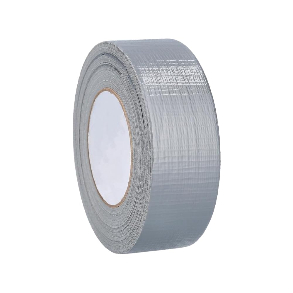 PSBM Silver Duct Tape, 2 Inch x 60 Yards, 24 Pack - Heavy Duty Adhesive for Repairing, Patching, Sealing HVAC, Pipes & Home DIY Projects - Ideal for Emergency Fixes & Crafting