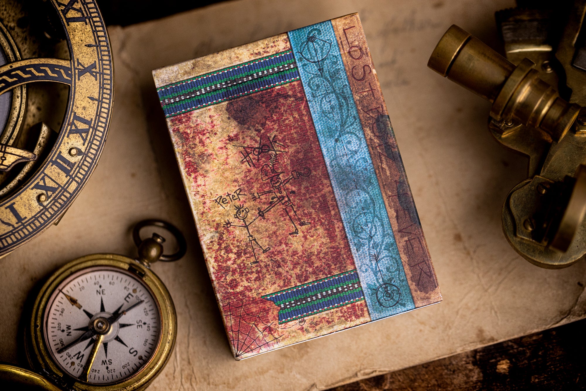 Peter Pan Luxury Playing Cards - Premium Quality Deck for Magic Tricks, Poker & Collectors | Elegant Gift for Game Nights & Card Enthusiasts