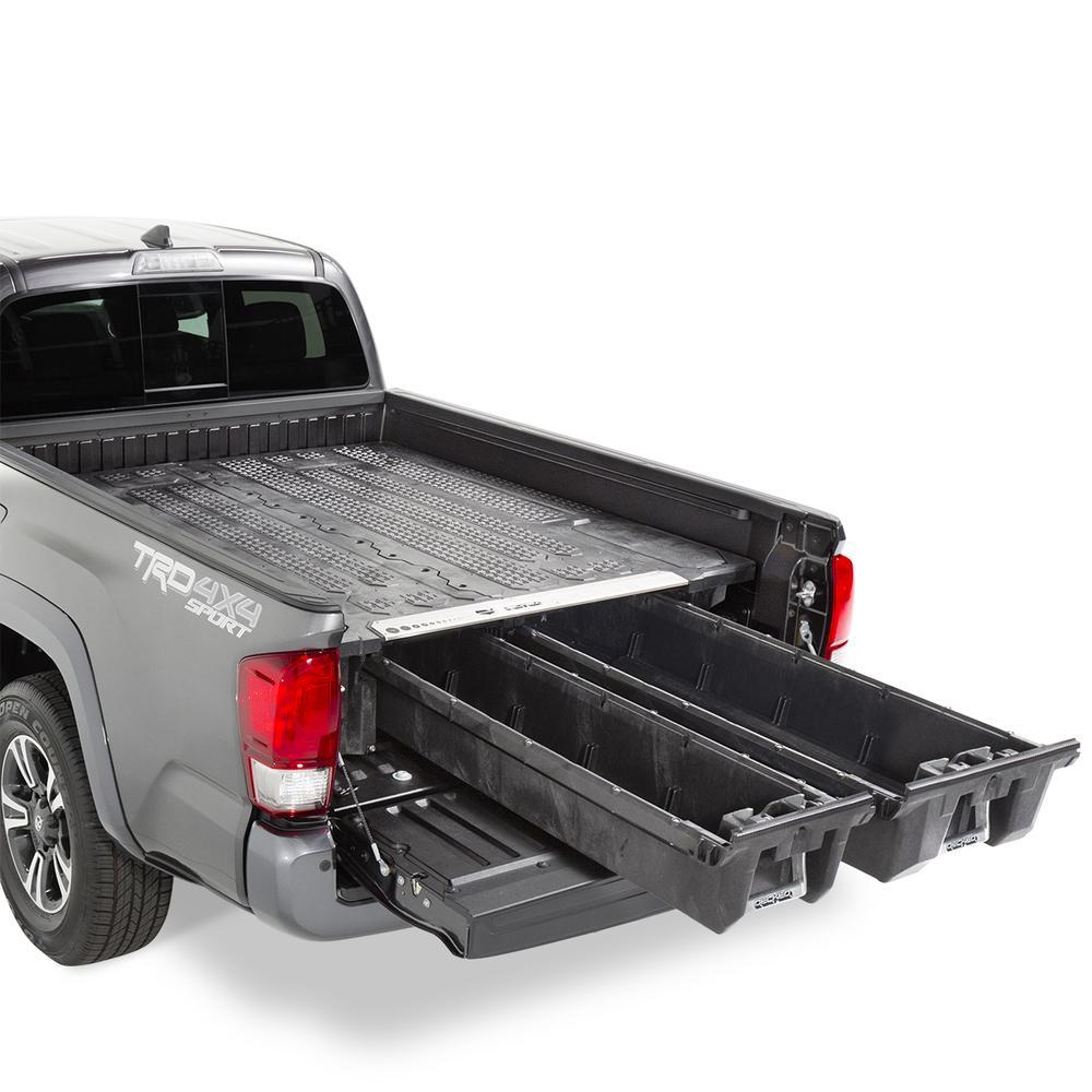 2005-2018 Toyota Tacoma Truck Bed Storage Organizer System - Heavy Duty Cargo Management for Camping, Work & Off-Road Adventures