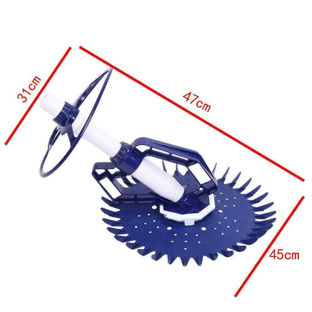 Best Inground & Above Ground Automatic Pool Cleaner Vacuum with 10 Hose Set - Ideal for Home, Backyard, and Commercial Swimming Pools