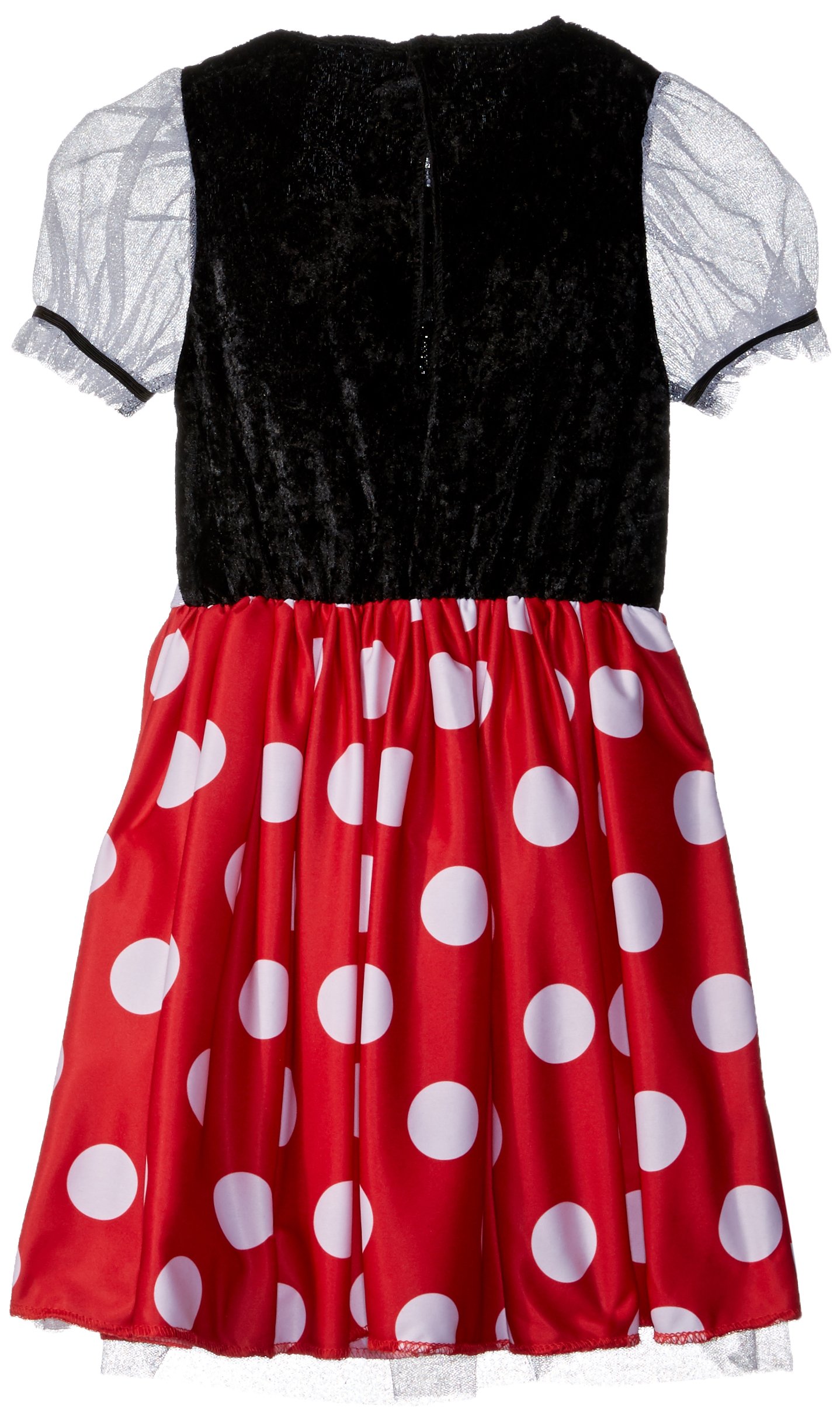Disney Minnie Mouse Classic Girls' Costume - Halloween Dress Up, Birthday Party Outfit, Cosplay Costume for Kids & Toddlers