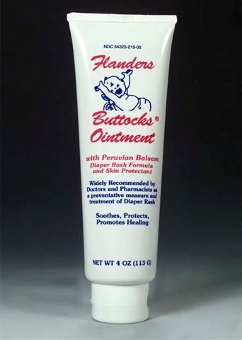 Flanders Diaper Rash Cream - Fast Relief for Baby Diaper Rash & Irritation - Soothing Ointment for Sensitive Skin - Perfect for Daily Use & Overnight Protection