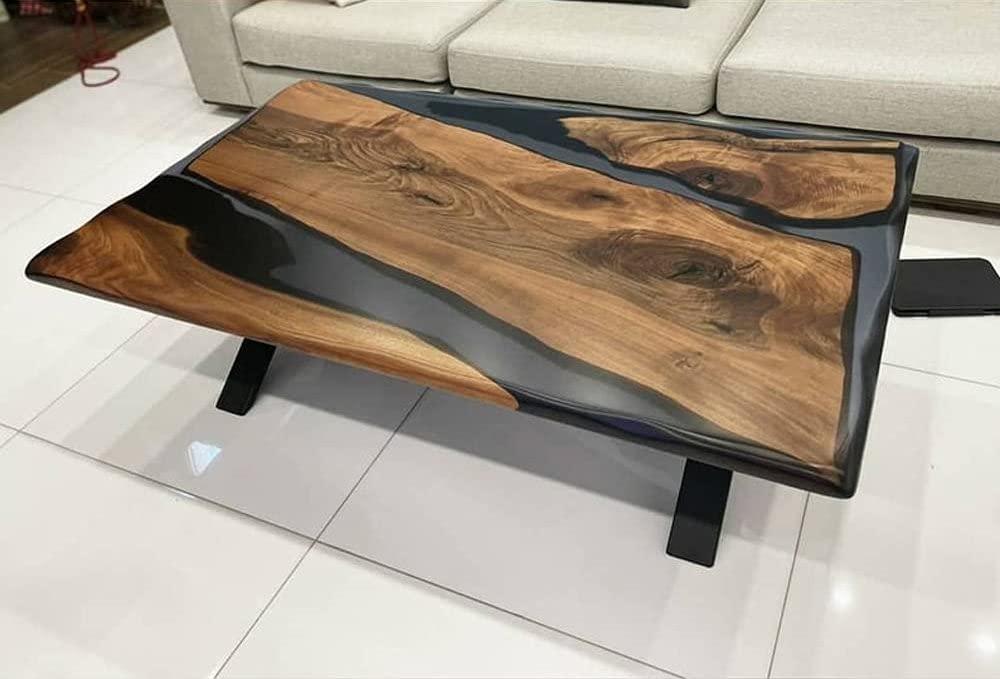 Epoxy Resin River Dining Table 52