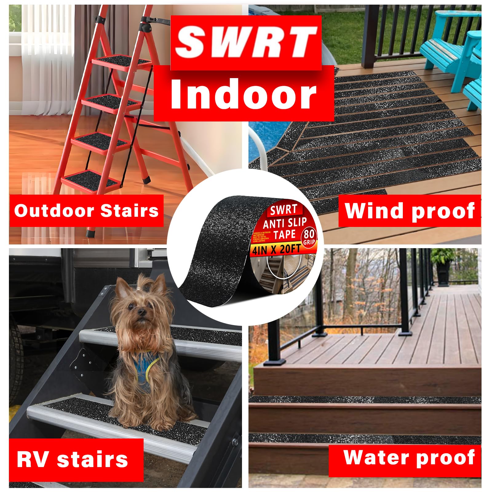 SWRT Anti-Slip Traction Tape - 12