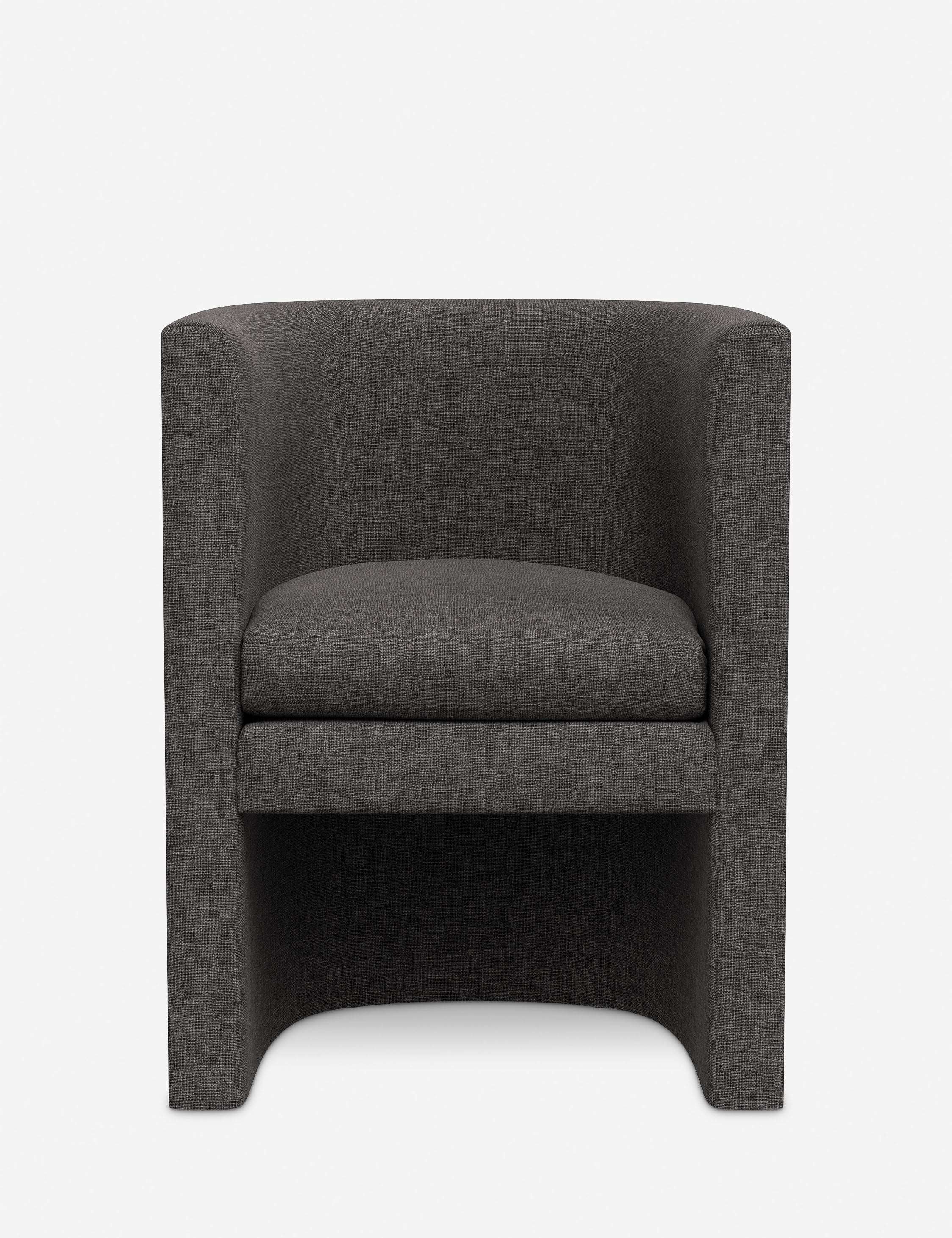Enfield Dining Chair - Modern Wooden Dining Room Chair with Upholstered Seat - Perfect for Kitchen, Dining Room, and Home Office Use