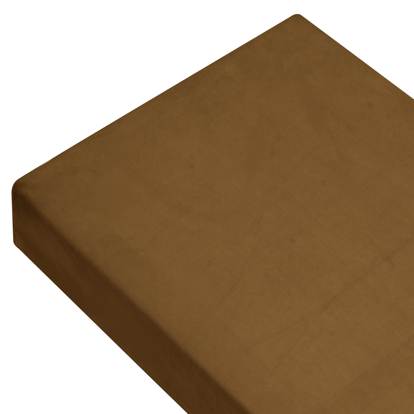 Velura Velvet Custom Bench Cushion - Soft Gray Sofa Seat Pad for Indoor & Outdoor Use - Perfect for Patio Furniture, Dining Chairs, and Window Seats