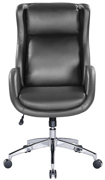 OSP Furnishings Blanchard Faux Leather Office Chair - Ergonomic Executive Desk Chair with Adjustable Height & Swivel - Perfect for Home Office, Gaming & Workspaces