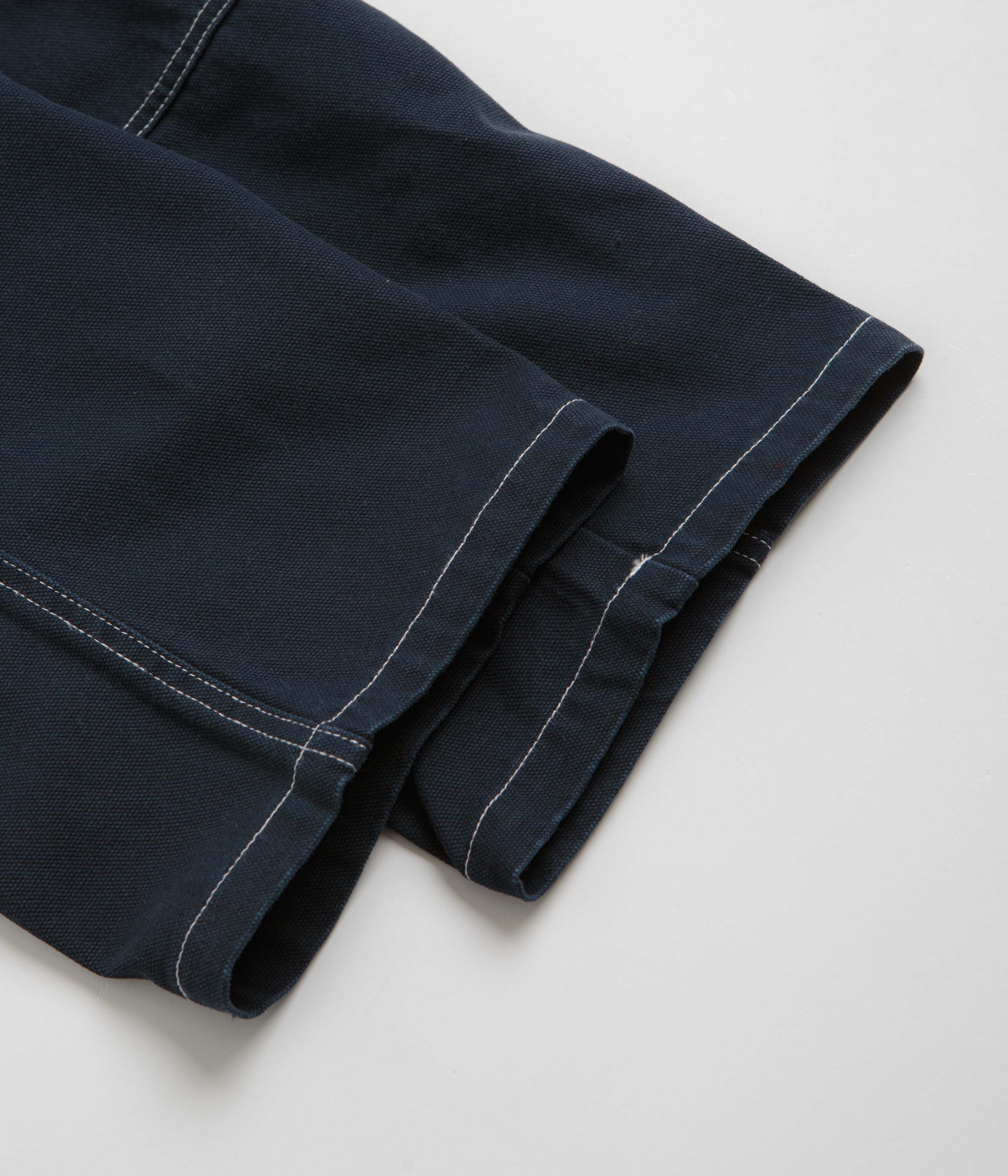 Butter Goods Men's Work Pants - Durable Navy Blue Cargo Pants for Construction, Hiking & Outdoor Activities