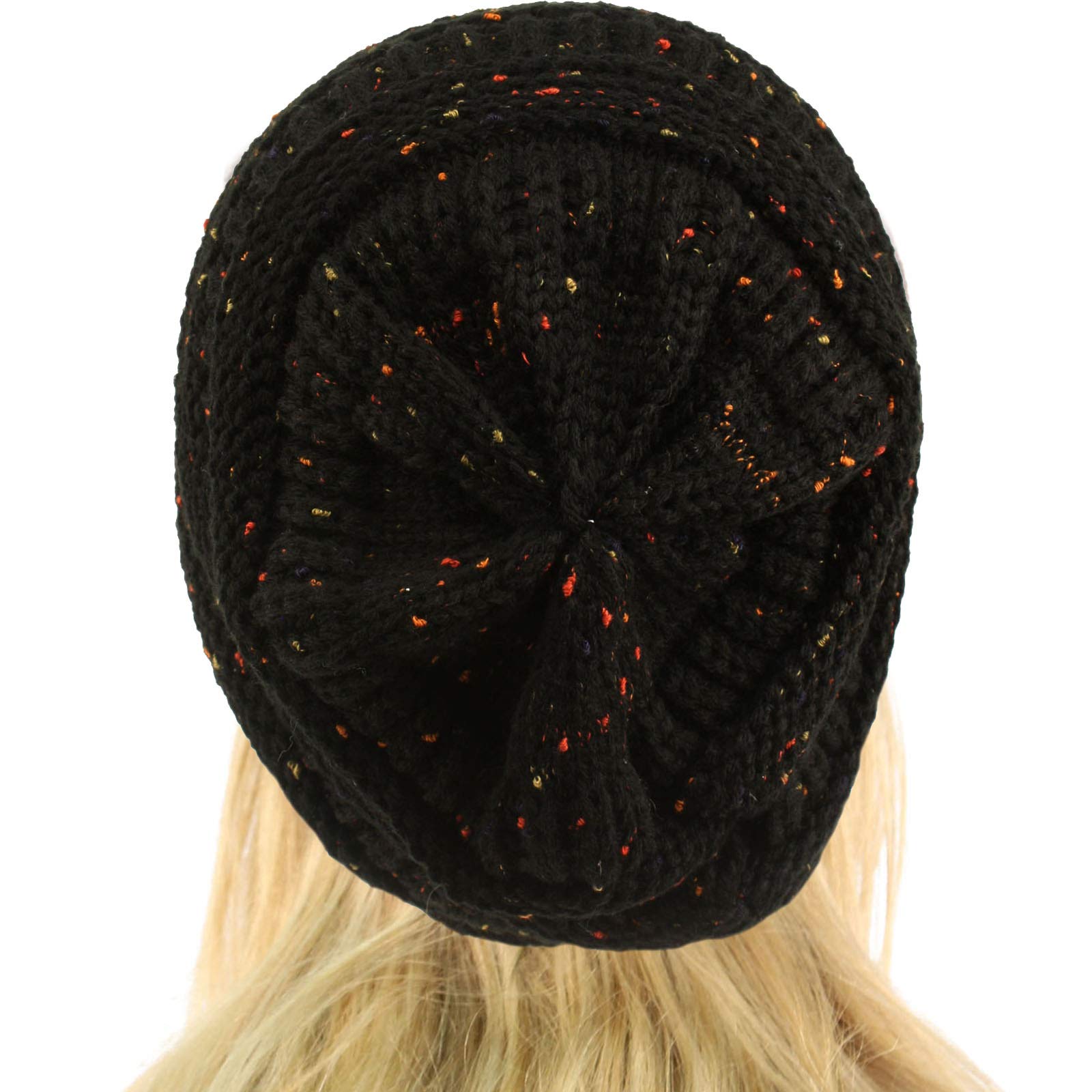 CC Classic Winter Fall Trendy Chunky Stretchy Cable Knit Beanie Hat - Warm & Stylish Unisex Knitted Cap for Cold Weather, Outdoor Activities, and Fashion Accessories