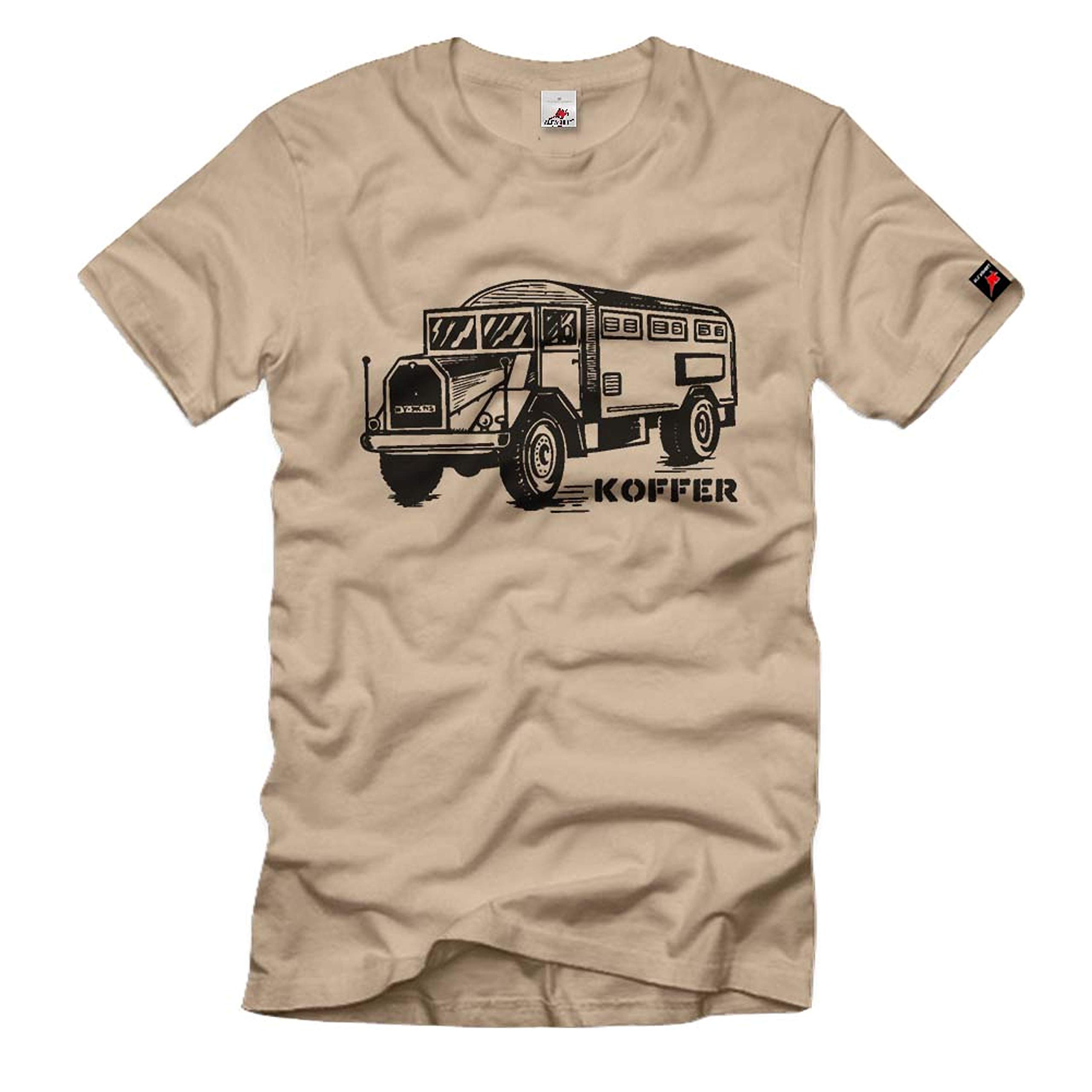 Vintage ALFASHIRT L2a Bundeswehr Military Truck Graphic T-Shirt #268 - Retro Army Vehicle Tee for Men & Women | Perfect for Casual Wear, Military Enthusiasts & Vintage Lovers