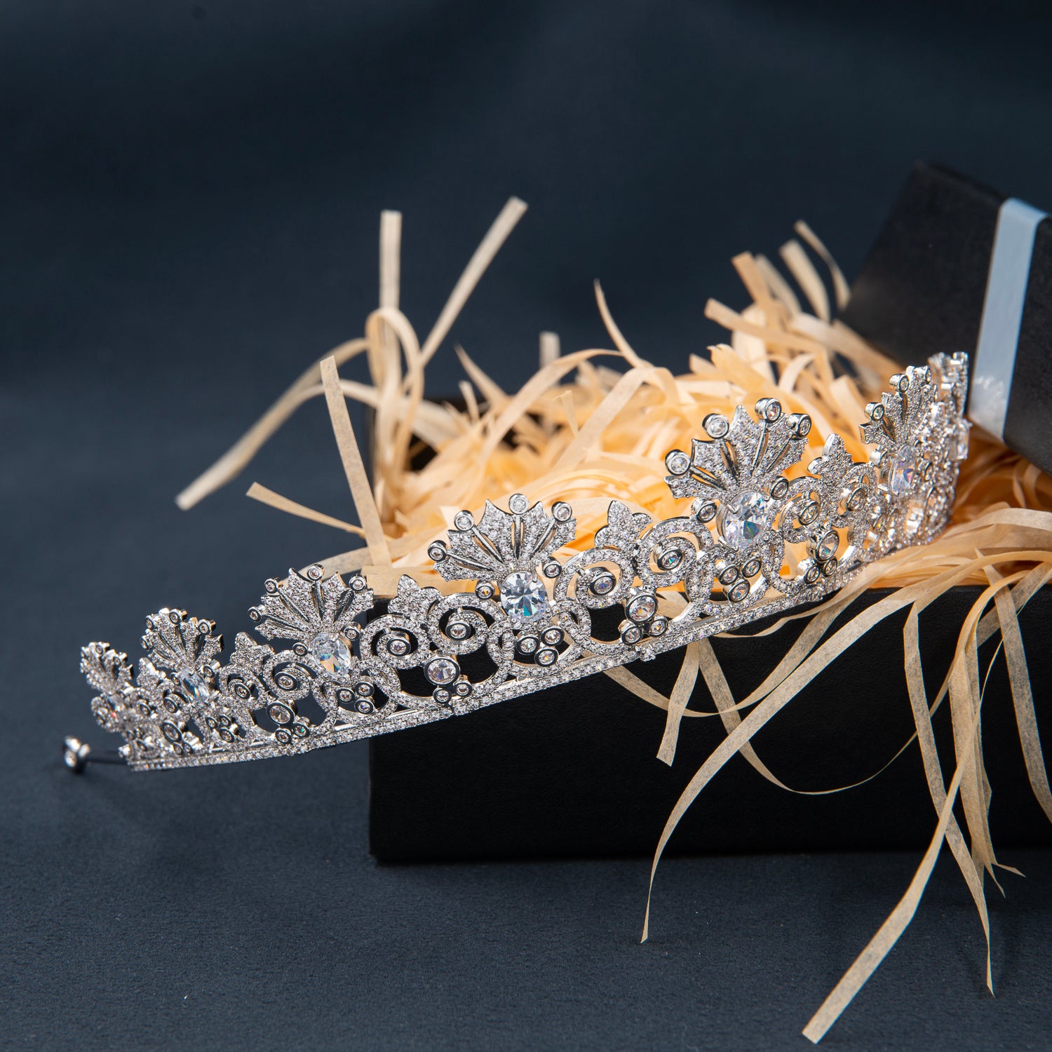 Empress Alexandra Feodorovna Kochli Replica Tiara CH10430 - Elegant Royal Jewelry for Weddings, Balls & Historical Reenactments