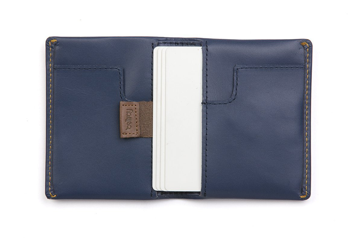 Bellroy Slim Sleeve Wallet - Ultra Thin Minimalist RFID Blocking Leather Wallet for Men - Perfect for Everyday Carry, Travel & Business Use