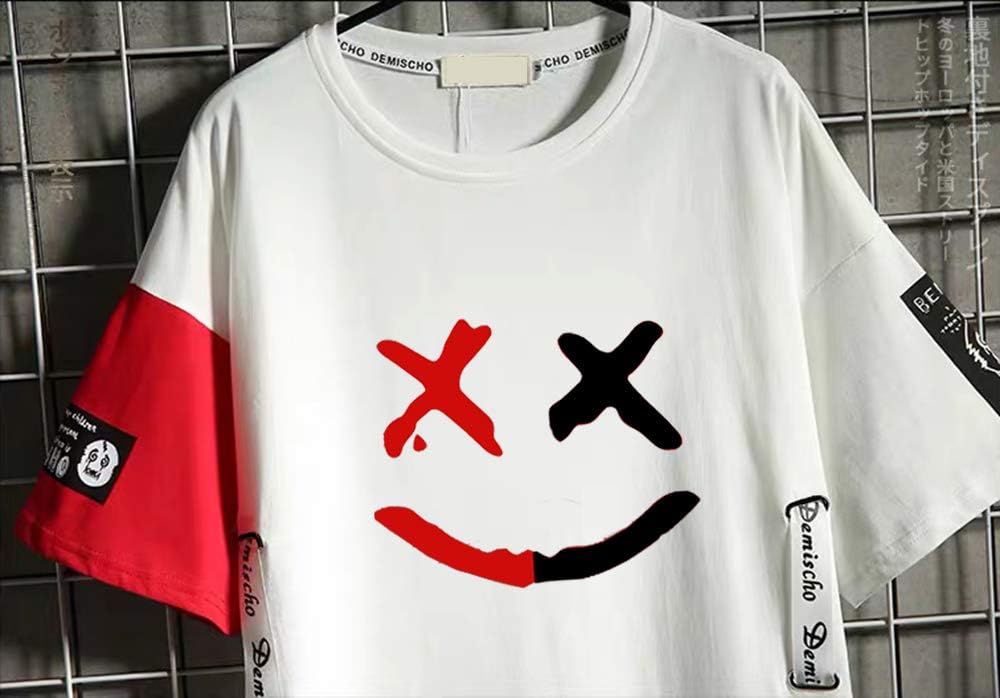 DUDHUH Men's Techwear T-Shirts - Japanese Streetwear Hip Hop Short Sleeve Shirts for Men - Casual Wear, Gym, Street Fashion & Urban Outfits