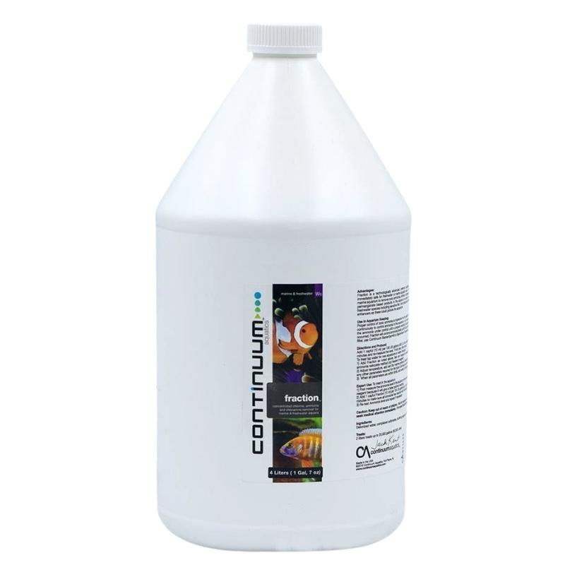 CONTINUUM Fraction Chloramine & Ammonia Remover - Water Treatment for Aquariums, Ponds & Hydroponics | Safe for Fish & Plants | Removes Harmful Chemicals