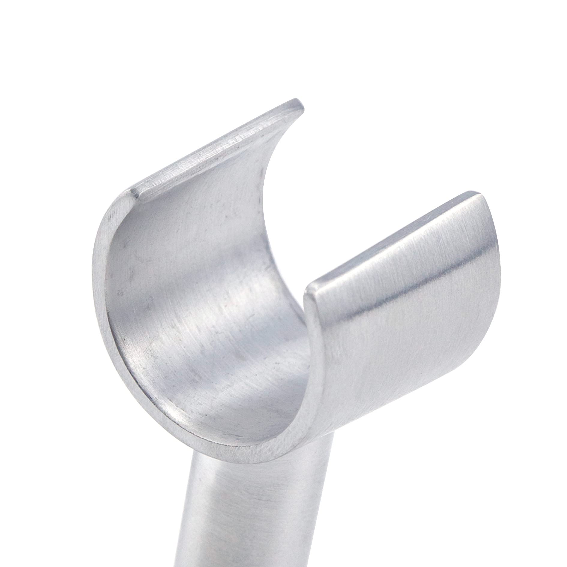 MY MIRONEY Adjustable 304 Stainless Steel Shower Head Holder - Brushed Nickel Wall Mount Bracket for Handheld Shower Spray - Perfect for Bathroom, Spa & Relaxing Shower Experience (Type A)