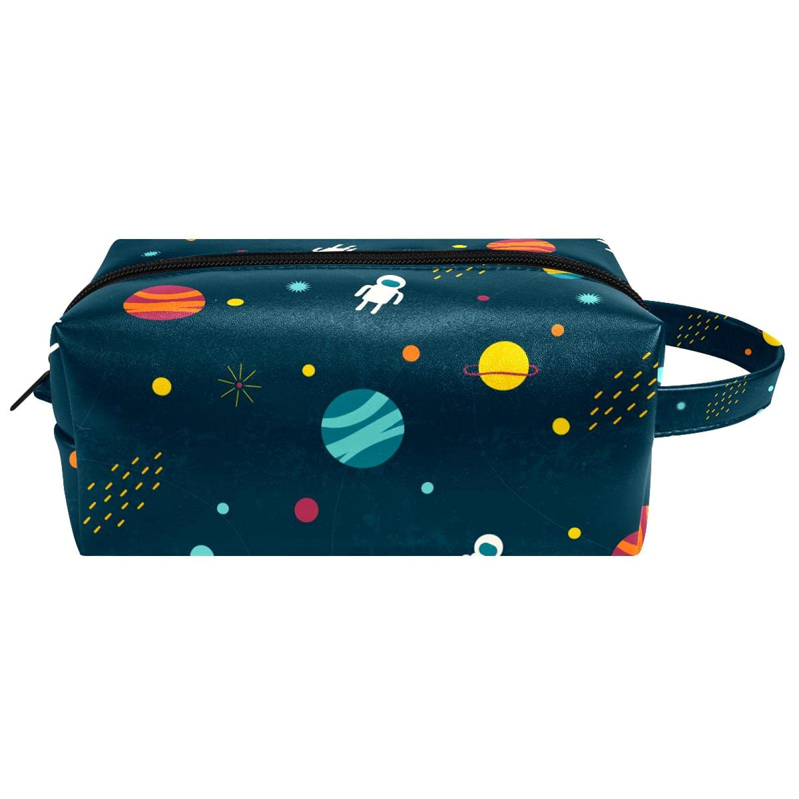Alien Planet Cosmetic Bag for Women - Portable Travel Makeup Pouch, Toiletry Organizer & Pencil Case - Perfect for Vacation, Gym, School & Daily Essentials Storage