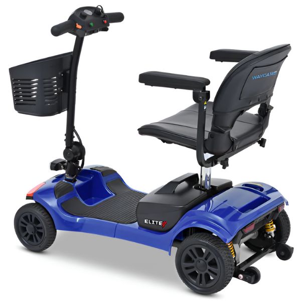 Metro Mobility Elite 4 Portable 4 Wheel Mobility Scooter for Adults - Lightweight Folding Electric Scooter with Long Battery Life - Perfect for Shopping, Travel & Outdoor Activities