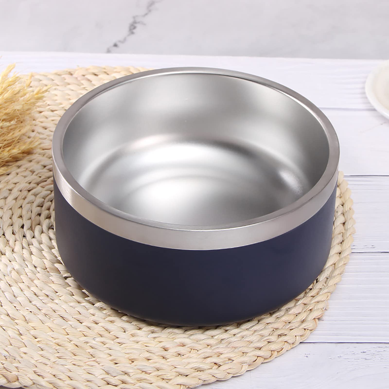 Double Pet Bowl Set - Stainless Steel Detachable Food & Water Bowls with Automatic Dispenser for Small/Medium Dogs, Cats, Puppies, Kittens & Rabbits | Perfect for Home, Travel & Outdoor Use