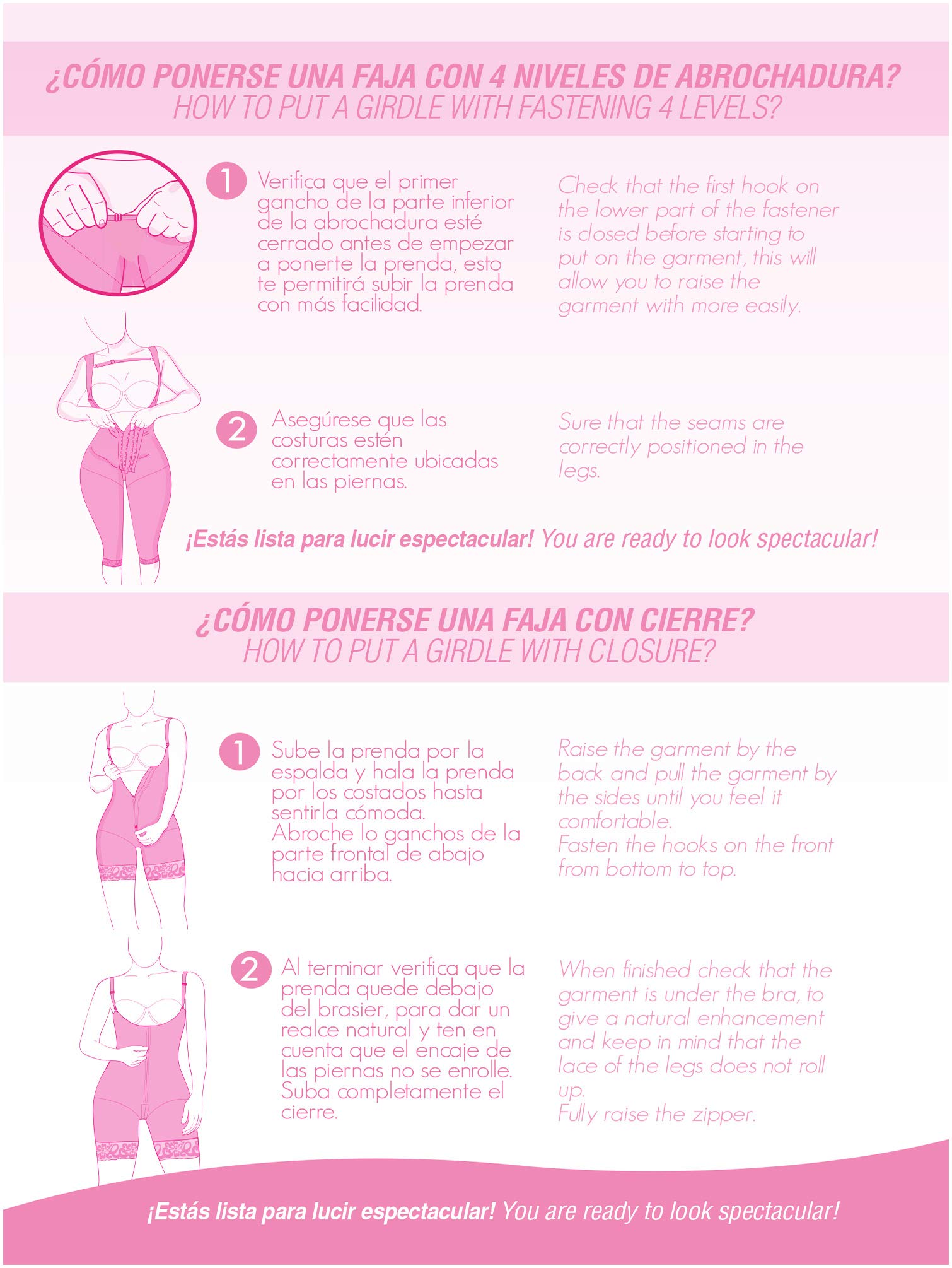 M&D 0080 Women's Slimming Firm Full Body Shapewear - Colombian Fajas for Tummy Control & Waist Training | Perfect for Postpartum Recovery, Workout & Everyday Wear