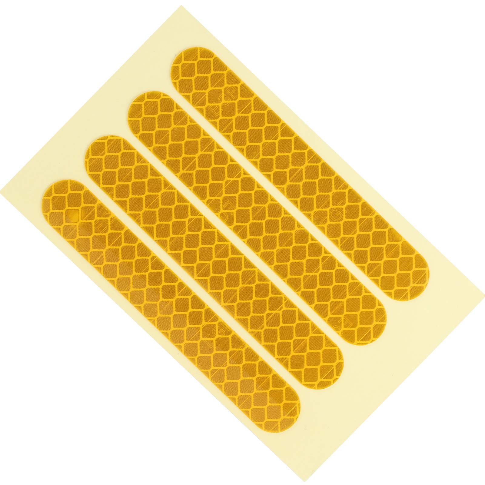 Keenso Electric Scooter Reflective Stickers - 4Pcs Rear Wheel Decals for Ninebot G30 - High Visibility Safety Stickers for Night Riding & Urban Commuting