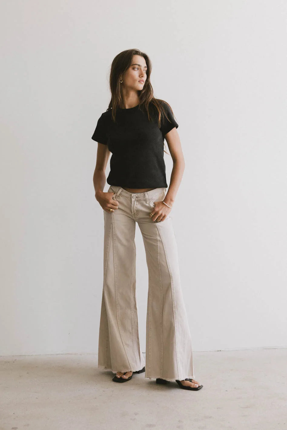 Faye Wide Leg Jeans for Women - High Waisted Stretch Denim Pants | Perfect for Casual Outfits, Date Nights & Office Wear