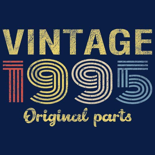 1995 Vintage Original Parts 30th Birthday Gift T-Shirt for Men - Retro 30 Year Old Birthday Present - Perfect for 30th Birthday Parties & Milestone Celebrations