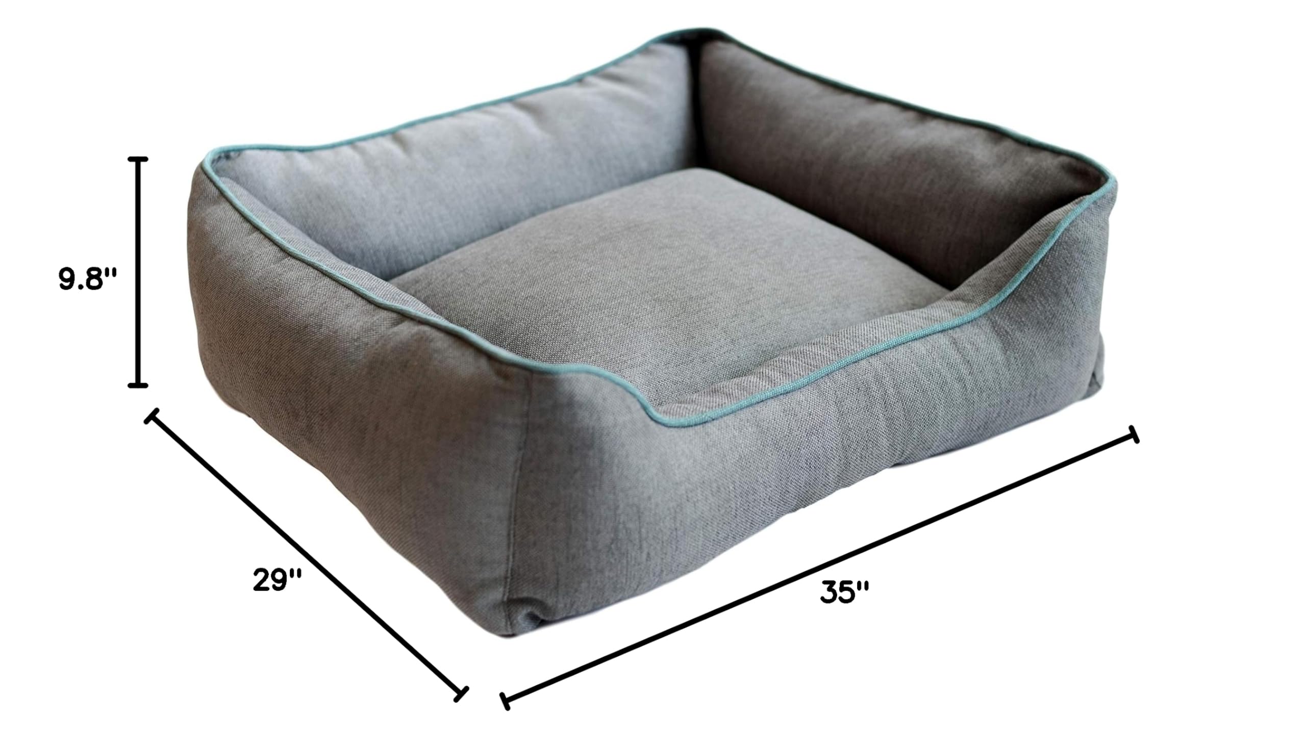 Dog Gone Smart Chenille Lounger Dog Bed - Extra Large 35