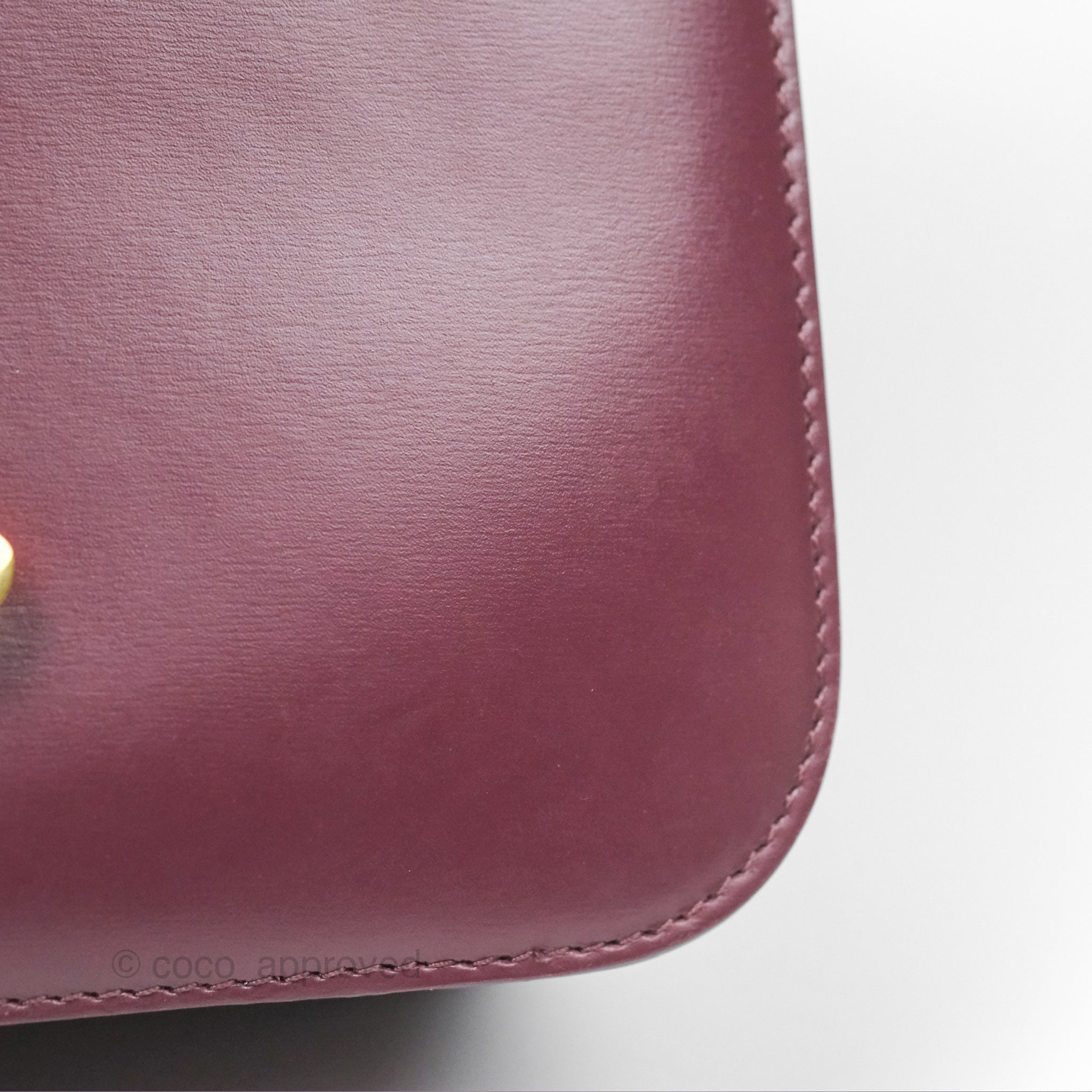 Celine Medium Triomphe Bag in Acai Burgundy Shiny Calfskin Leather - Luxury Crossbody Purse for Women, Perfect for Work, Travel & Evening Events