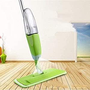 Verozi® 360° Rotating Magic Flat Microfiber Mop with Stainless Steel Handle - Wet Dry Floor Cleaner for Hardwood, Tile & Laminate - Includes 2 Washable Refill Pads - Perfect for Home, Kitchen & Bathroom Cleaning (1 Pack)