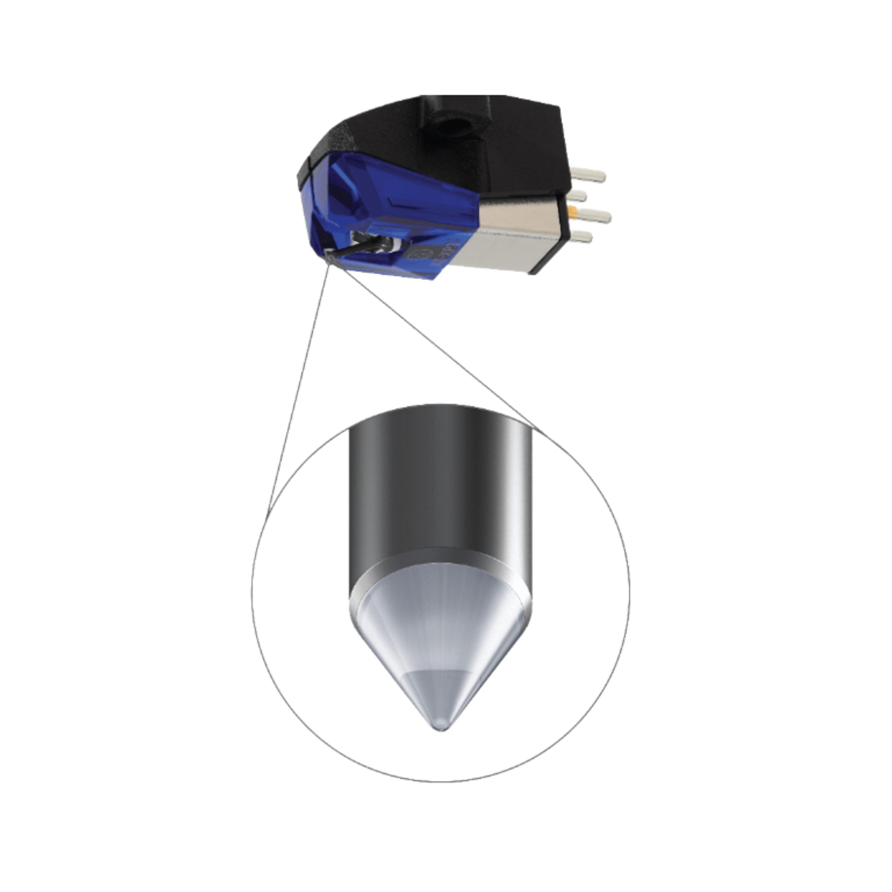 Audio Technica AT XP3/H Cartridge Headshell Combo - High Performance Phono Cartridge & Headshell for Turntables - Perfect for Vinyl Record Enthusiasts & DJs