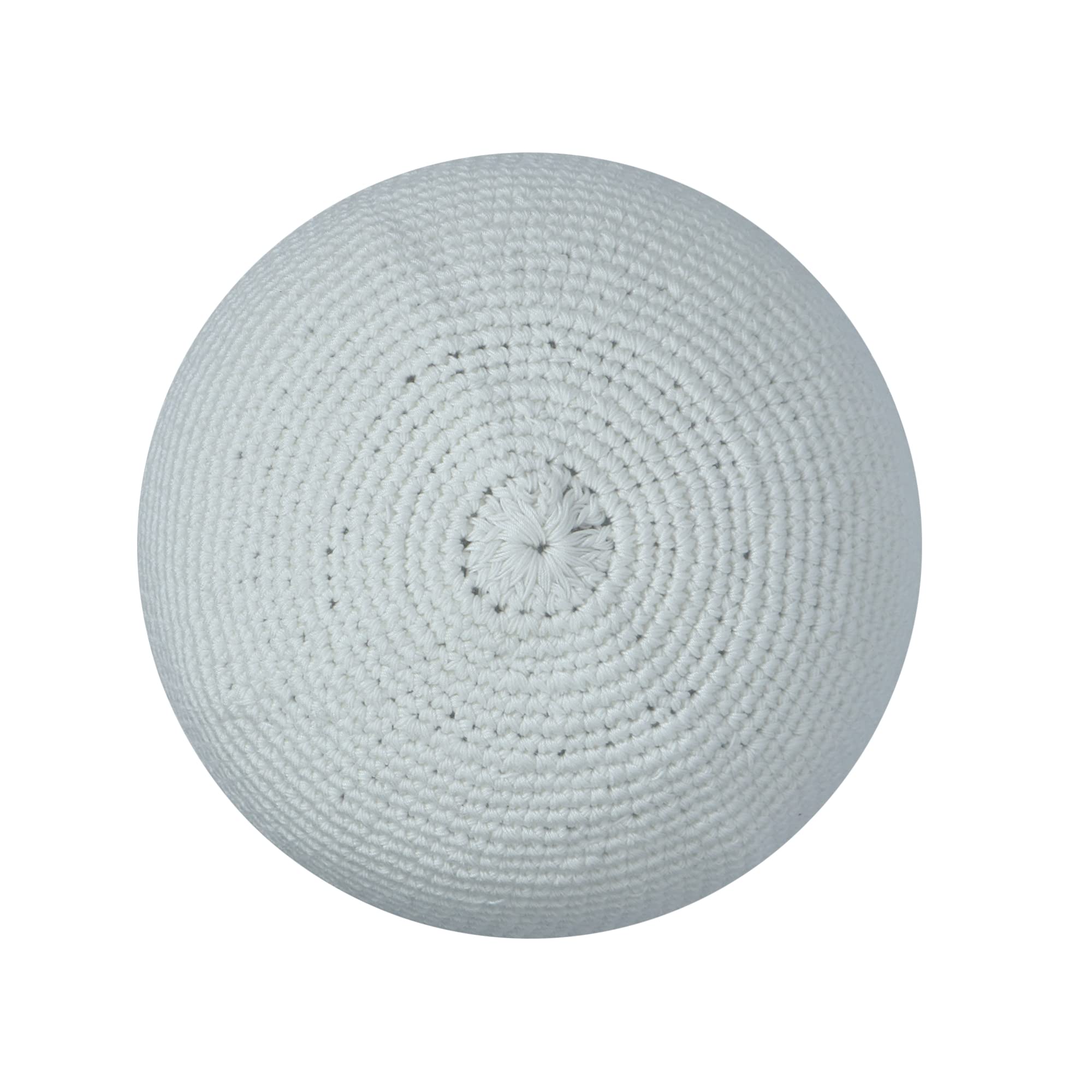 Handmade Crochet Cotton White Skull Cap - Soft & Comfortable Winter Beanie for Men & Women - Perfect for Cold Weather, Outdoor Activities & Gifts