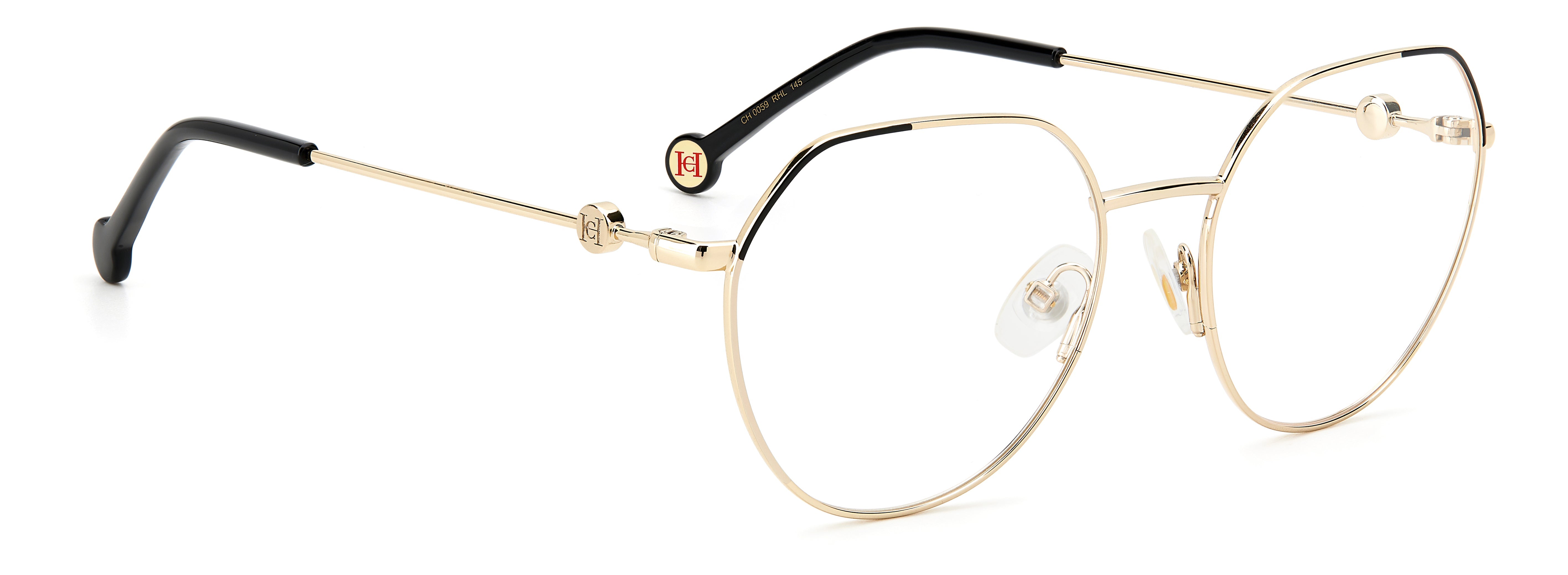 Carolina Herrera CH 0059 Women's Sunglasses - Luxury Designer Shades for Women - UV Protection & Fashionable Eyewear - Perfect for Beach, Driving & Outdoor Activities