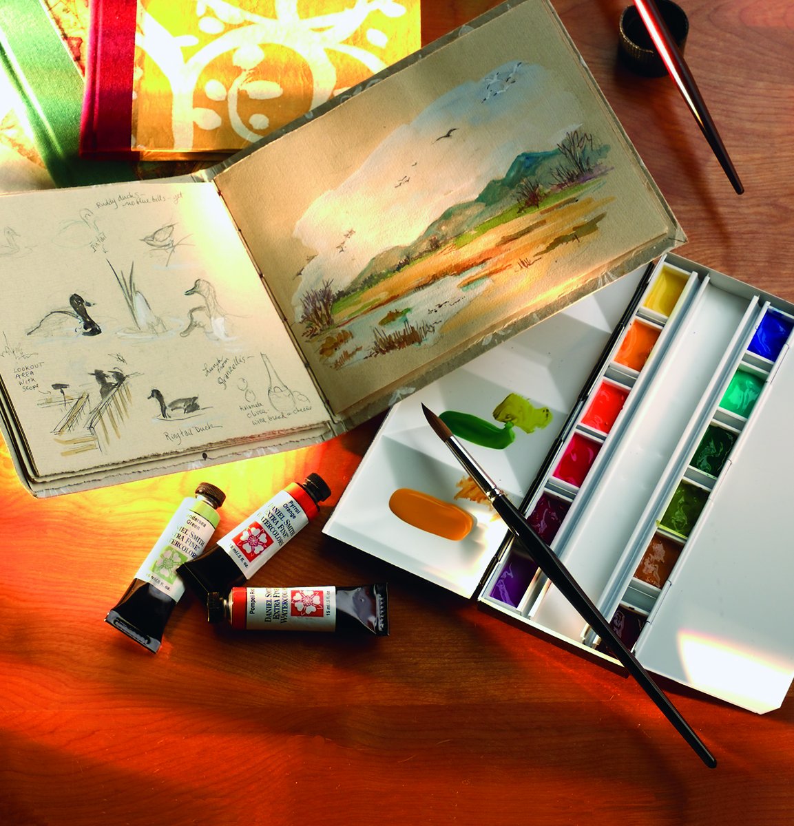 Premium DANIEL SMITH Extra Fine Watercolor Stick - Moonglow (1 Count) | Professional Artist Grade Watercolor Paint for Sketching, Illustration & Mixed Media Art