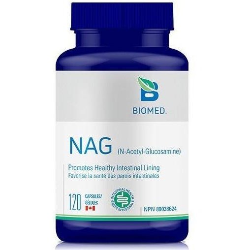 Biomed N-Acetyl Glucosamine (NAG) 120 Capsules - Supports Joint Health & Cartilage Repair for Active Lifestyles