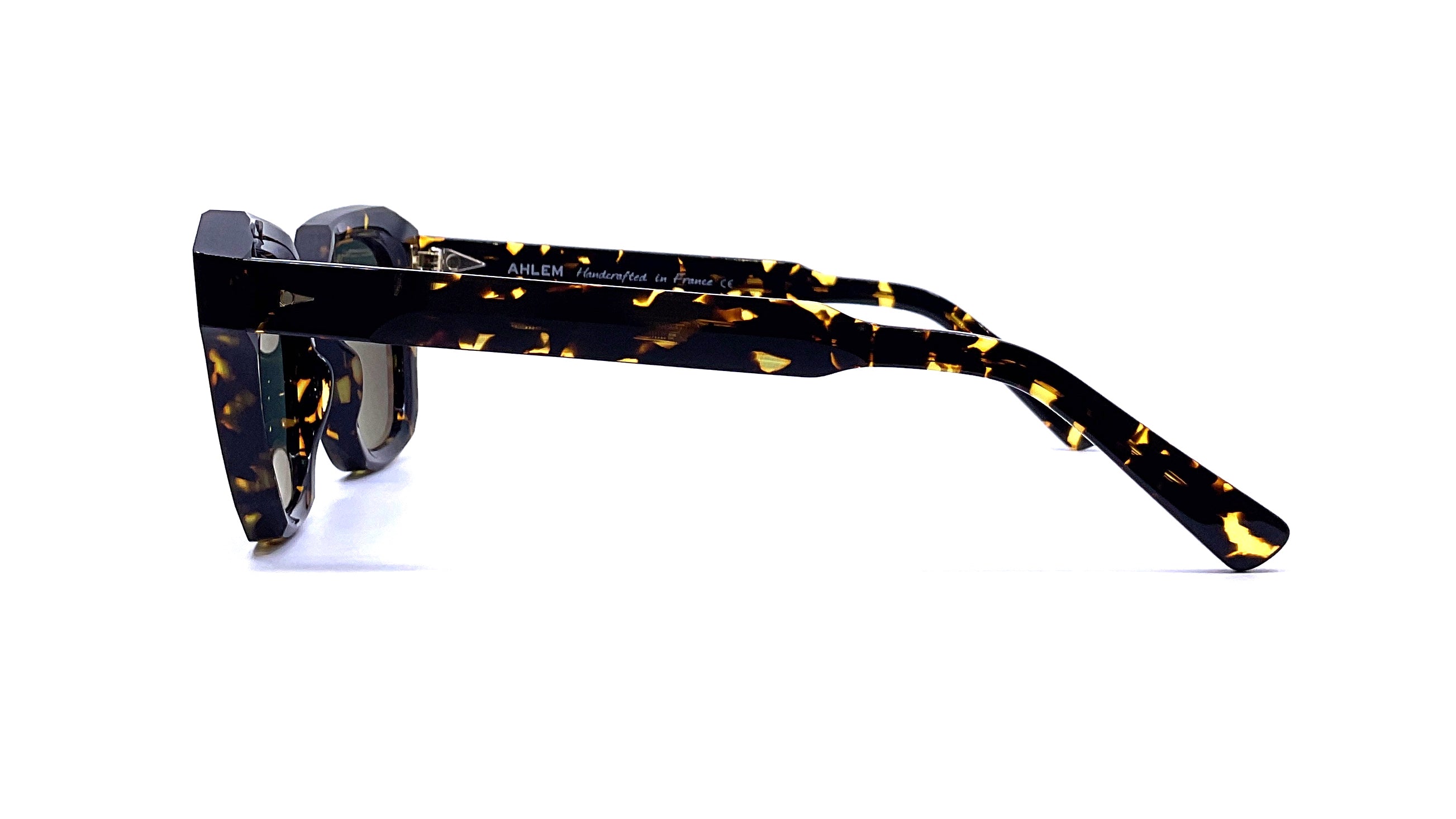 Ahlem Pont des Arts Sun (Yellow Turtle) Sunglasses - UV Protection, Polarized Lenses for Women & Men - Perfect for Beach, Driving & Outdoor Activities
