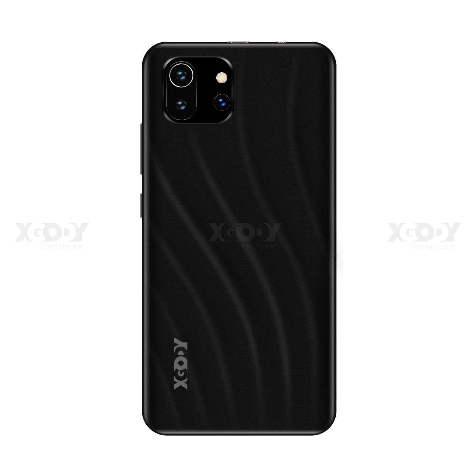Xgody K40 New Android Smartphone with Face Unlock, High Precision GPS, Dual SIM & Quad Core Processor - Perfect for Travel, Business & Outdoor Navigation