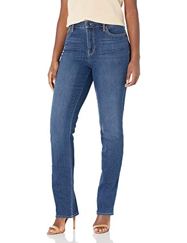 Gloria Vanderbilt Women's Rail Straight Leg Jean - Comfortable Stretch Denim Pants for Casual Wear & Everyday Outfits