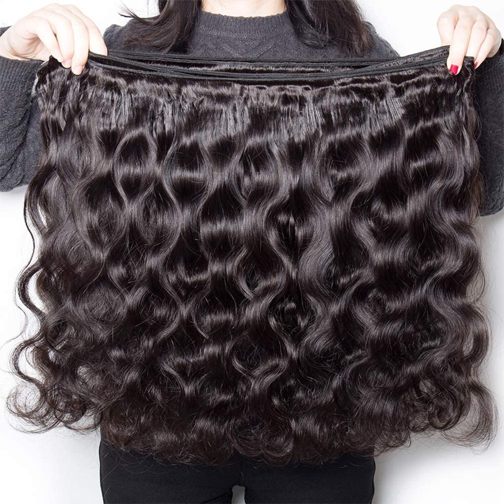 **Tasumla 12A 100% Unprocessed Brazilian Virgin Human Hair Bundles - Body Wave 3 Bundles (26/28/30 Inch) | Natural Color Human Hair Extensions for Weaving & Styling | Perfect for Daily Wear, Parties & Special Occasions**