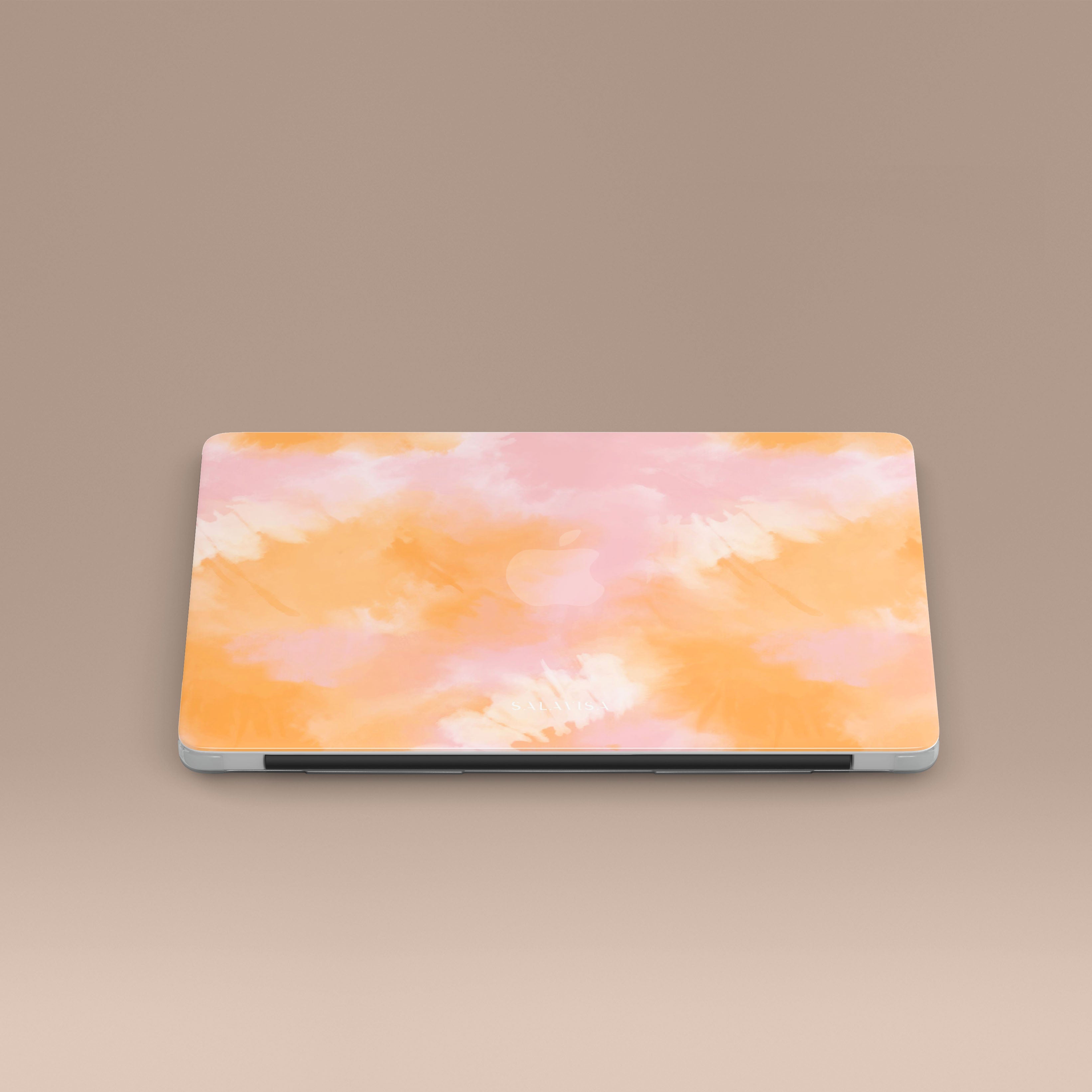 Vibrant Pink & Orange Tie Dye MacBook Case - Stylish Protective Cover for MacBook Air/Pro (11-16 inch) - Perfect for College, Work & Travel Accessories