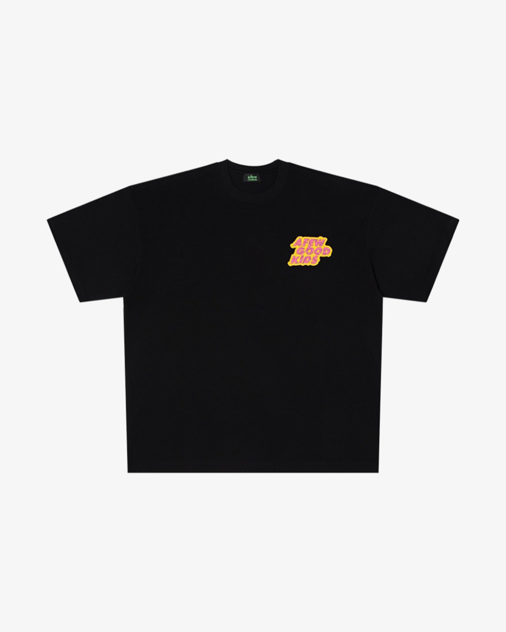A Few Good Kids SS23 Broken Mirror Black T-Shirt - Trendy Graphic Tee for Men & Women - Perfect for Streetwear, Casual Outfits and Concert Events
